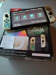 Nintendo Switch OLED - Zelda edition - opatchad