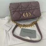 CHRISTIAN DIOR CARO WOC - LÅNG GULDKEDJA - HELT NY!