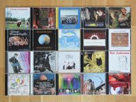 Paketpris 20 CD: Folkmusik, visor, ballader, körsång m.m.