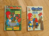 Serietidningar Hacke Hackspett nr 9 1976/7 Aristocats 1973