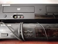 Video VHS kombinerad med CD+ Pioneer Tuner+JVC Bilstereo.