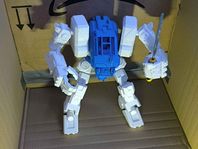 Ledad Mech-robot 3D-utskriven poserbar actionfigur