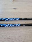 Kai'li blue 60s stiff driver och 5 wood skaft.