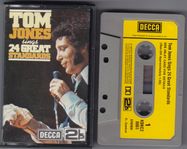 TOM JONES -SINGS 24 GREAT STANDARDS - Kassettband