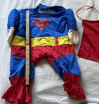 Hund superman dräkt storlek 26cm