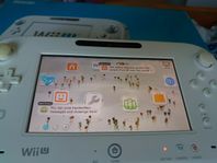 Wii U med gamepad, strömadapter, laddningsställ, HDMI, lå