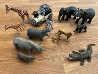 Schleich afrikanska djur safaribil 