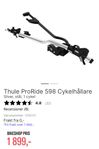 Thule ProRide 598 Cykelhållare