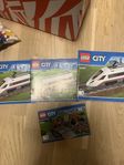 Lego city tåg + räls