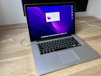 MacBook Pro (15 inch, Mid 2015) i7 processor 16 gb ram