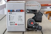 Manfrotto 410 JUNIOR GEARED HEAD med x-tra kameraplatta