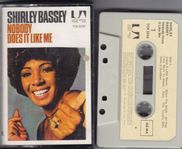 SHIRLEY BASSEY - NOBODY DOES IT LIKE ME - Kassettband