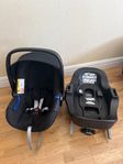 Britax-safe i-Size (Cosmos Black) med bas