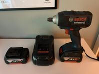 Bosch 18V Mutterdragare inkl. batterier och laddare