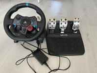 Logitech G29 Driving Force Ratt till racingspel