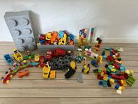 Duplo lego och grå Lego förvaring 