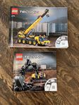 Lego Technic grävmaskin & lyftkran