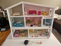 Lundby Småland dockhus med tillbehör