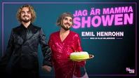 2 biljetter till jag är mamma showen Emil Henrohn 25/10