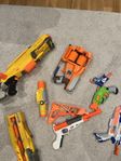 6 nerf guns