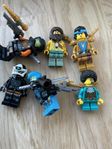 6 Lego minifigur