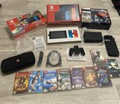 Nintendo Switch V2 (Dröm Spel-Paket med allting)