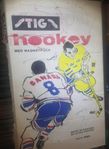 Vintage Stiga Ishockeyspel 1960-tal med Originalkartong,