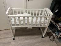 Bedside Crib Jack Lilly sidosäng spjälsäng