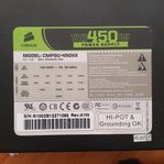 Corsair CMPSU-450VX nätaggregat / power supply 450 Watt