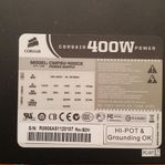 Corsair CMPSU-400CX nätaggregat / power supply 400 Watt