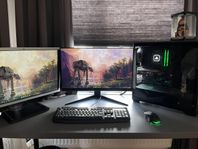 Kraftfull Gaming setup 