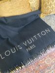 Louis Vuitton schal svart kashmir 