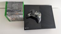 Xbox one day one edition med 12 spel