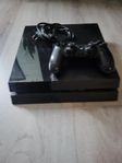 playstation 4 med kontroll 