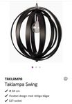 Taklampa Swing 