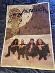 Vintage Metallica poster 