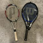 2st Tennisracket Wilson & Prince (FINT SKICK)