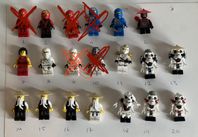 Ninjago minifigurer. Lego