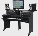 Studiomöbel Glorious Workbench Black arbetsbord svart