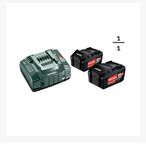 Metabo laddare + 2 batterier - Helt nytt