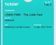 2 biljetter till Linkin Park ( L1nkn p4rk experience )