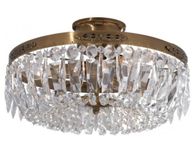 Strömsholm Kristallplafond Antik 36cm ,MARKSLÖJD