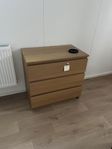 Byrån MALM (IKEA) med 3 lådor