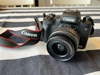 Canon EOS M50 Mark II kompact systemkamera & Blixt