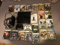 Xbox 360 med 20 spel 