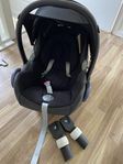 maxi-cosi babyskydd + Bugaboo adapter