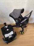 Do*na bilbarnstol med integrerad vagn + isofix-bas