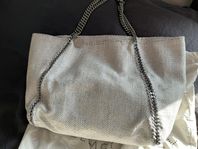 Stella McCartney raffia tote väska 