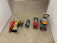 Lego Technic många utgångna set