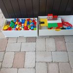 Lego Duplo och vanligt Lego